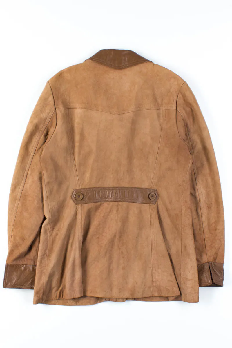 70s Brown Suede Jacket