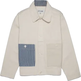 Aubrac Patchwork Chore Jacket - Off White