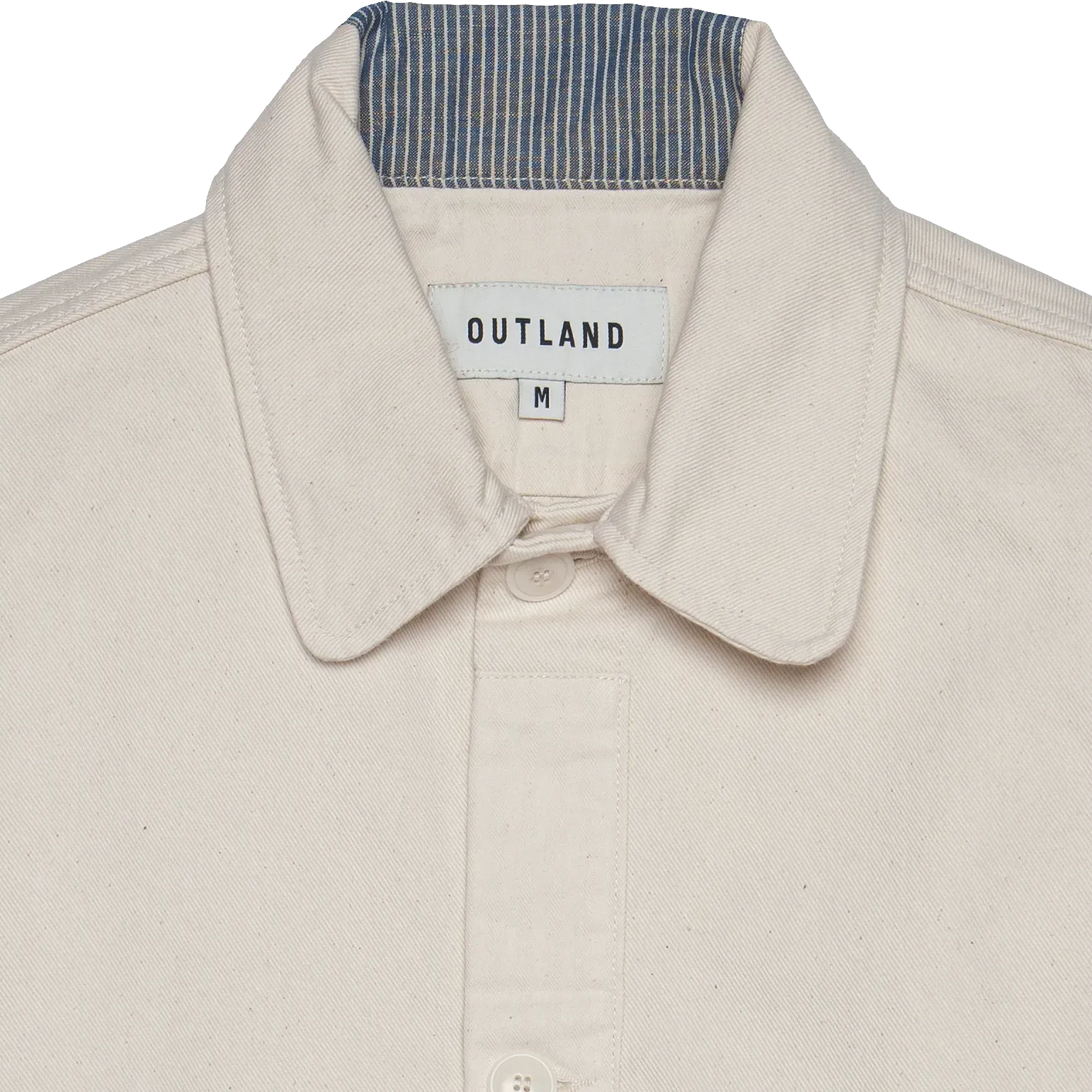 Aubrac Patchwork Chore Jacket - Off White