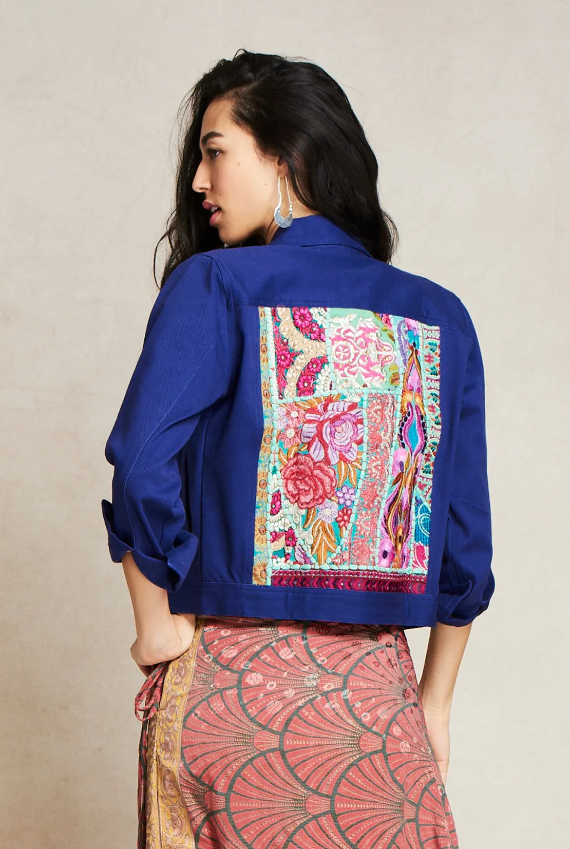 Blue Boho Rogue Jacket