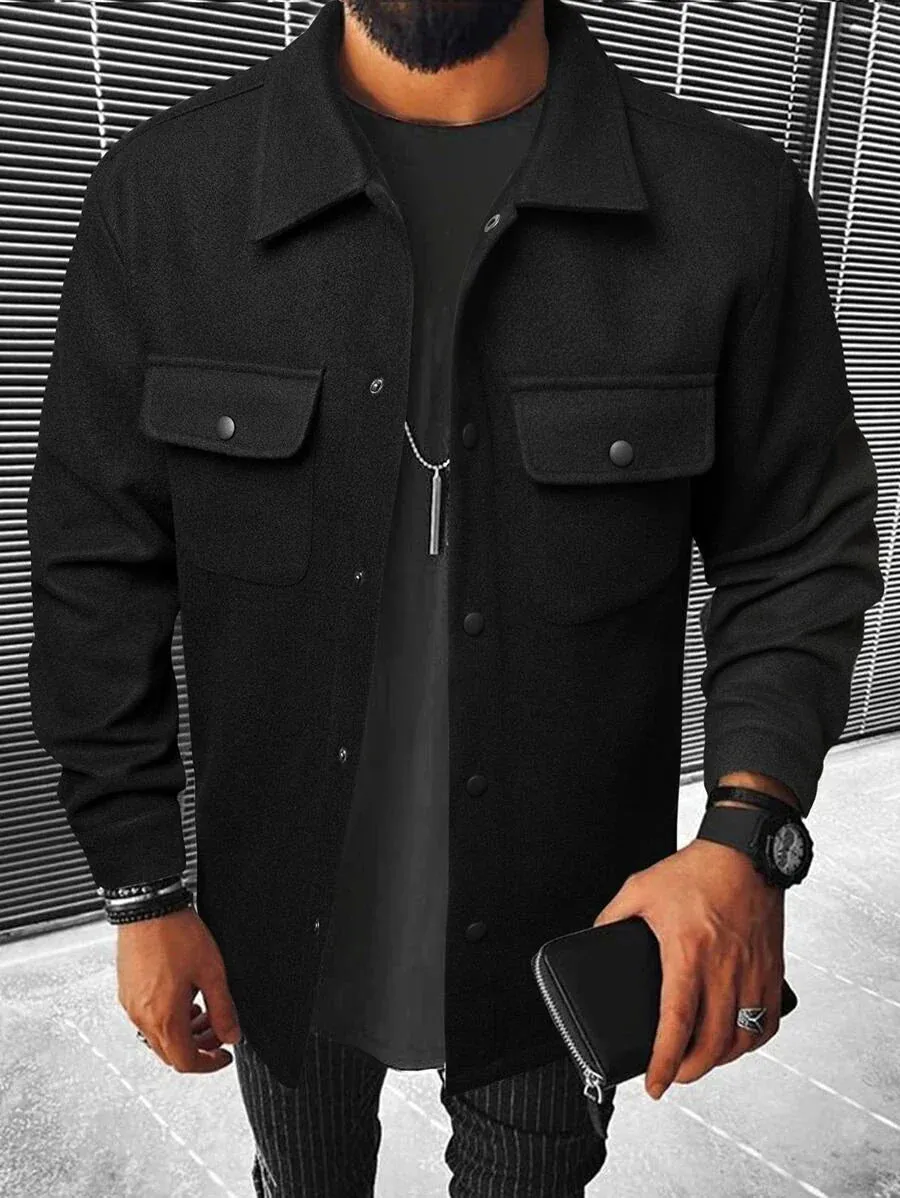 Classic Button-Down Cardigan Jacket