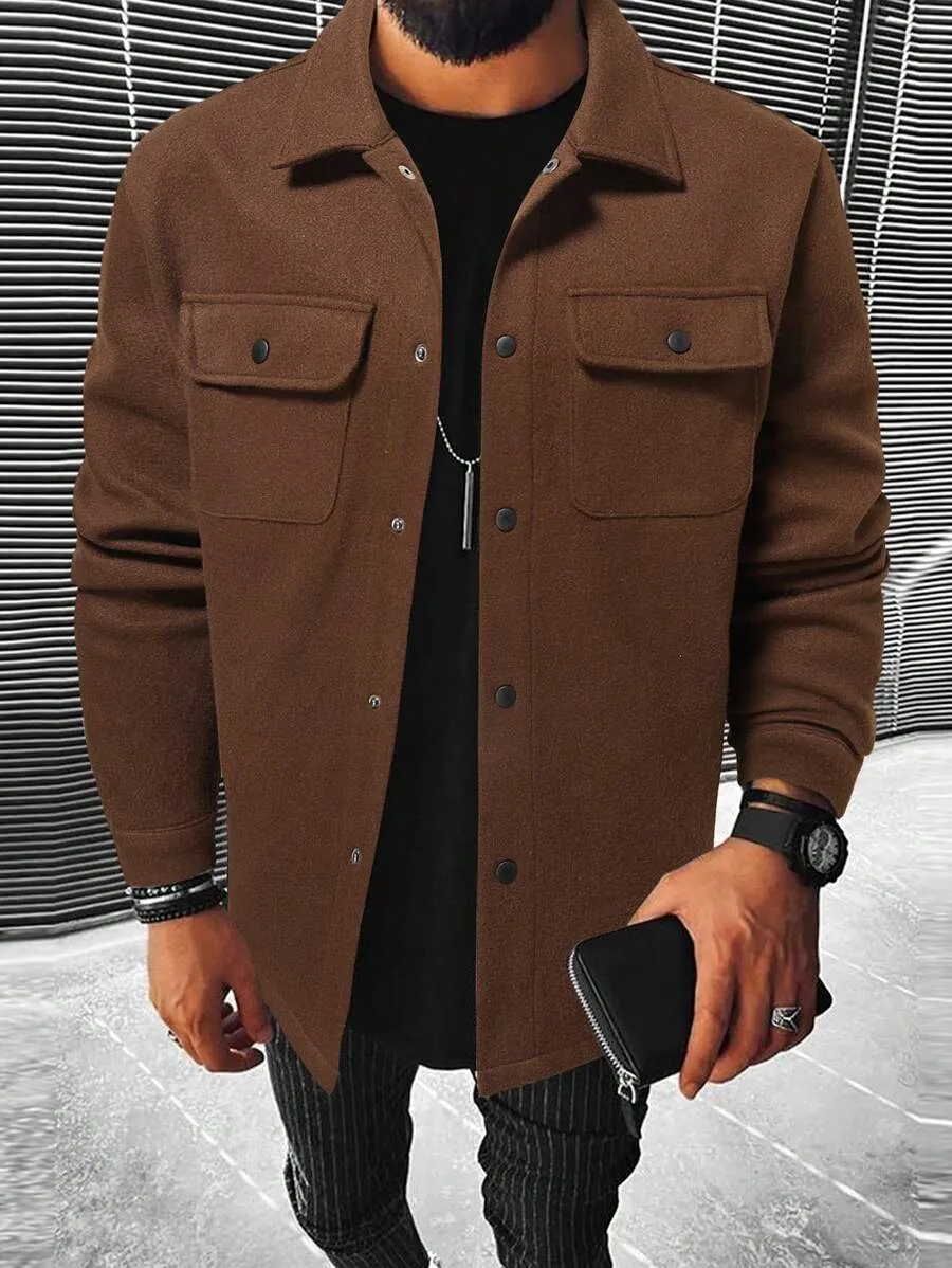 Classic Button-Down Cardigan Jacket