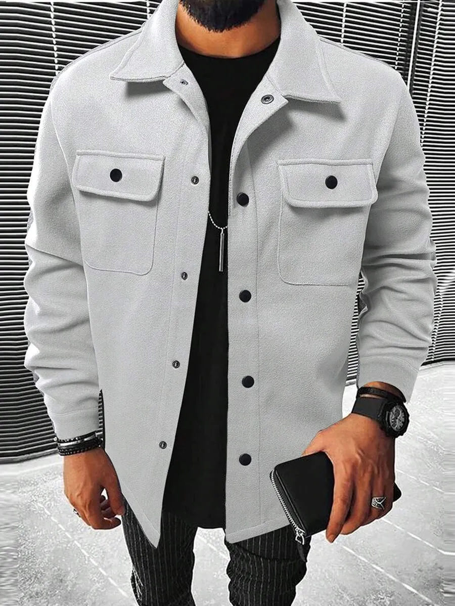 Classic Button-Down Cardigan Jacket