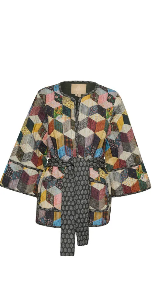 Culture Quilted Kimono Jacket