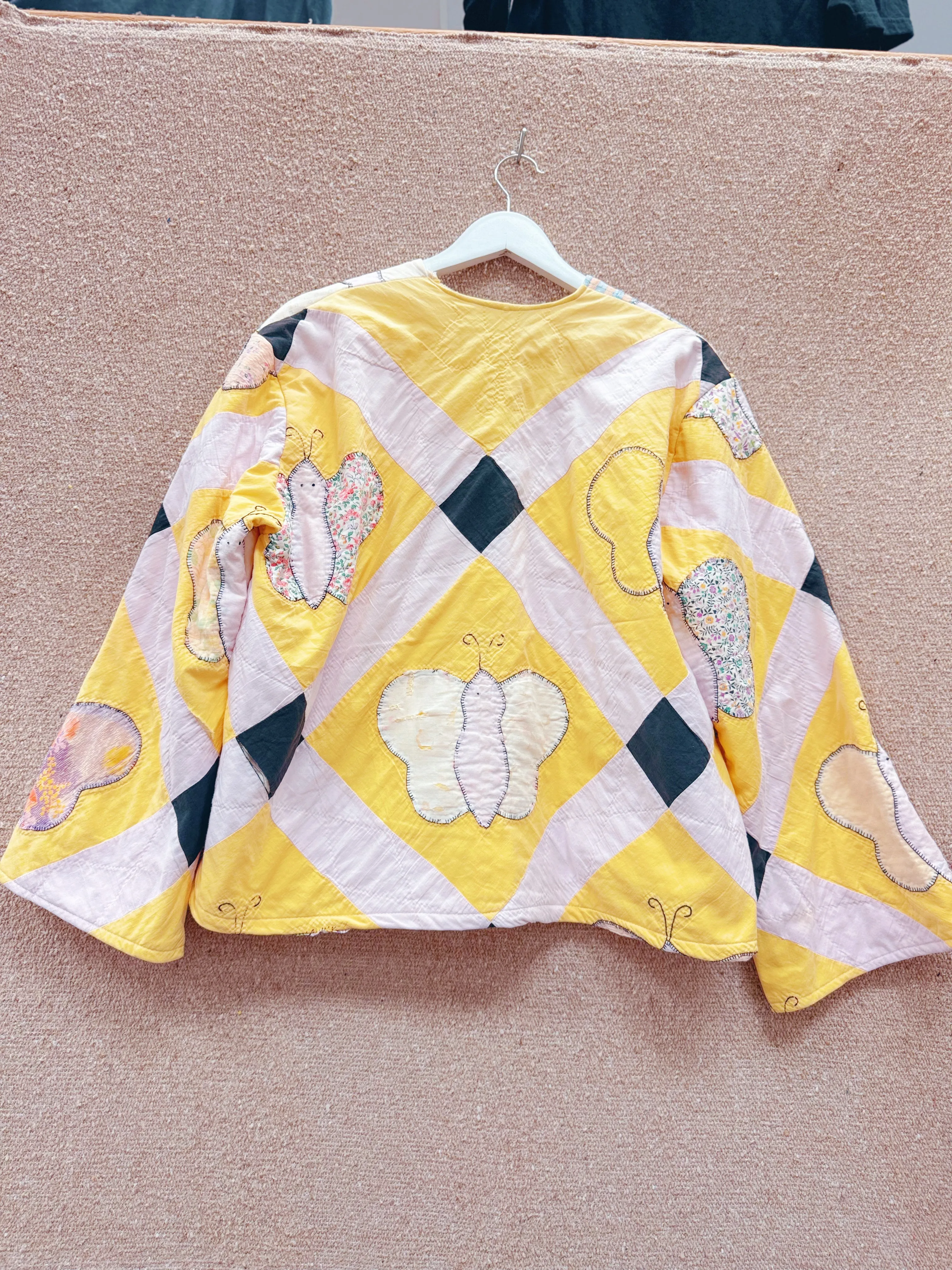 Daisy Palomino Butterfly Quilt Jacket • “Dolly”