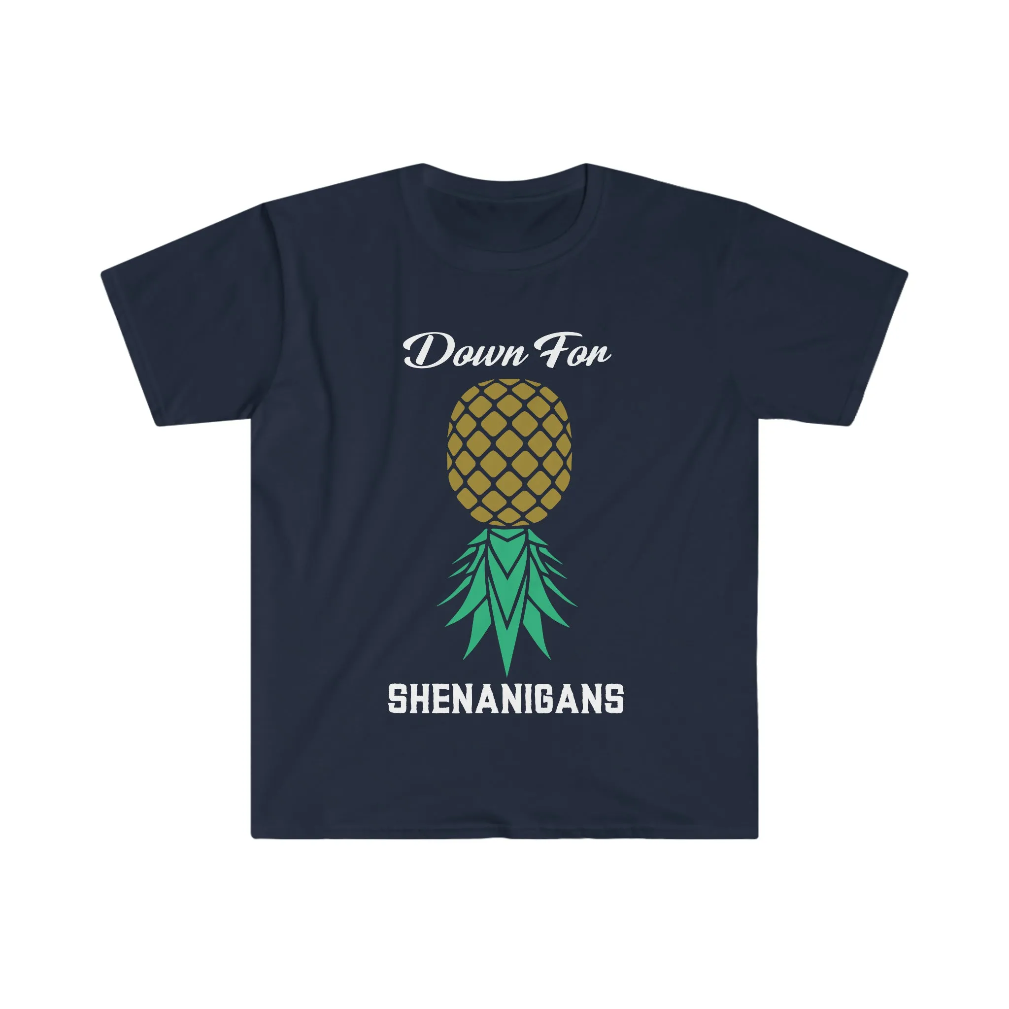 Down For Shenanigans Unisex Softstyle T-Shirt