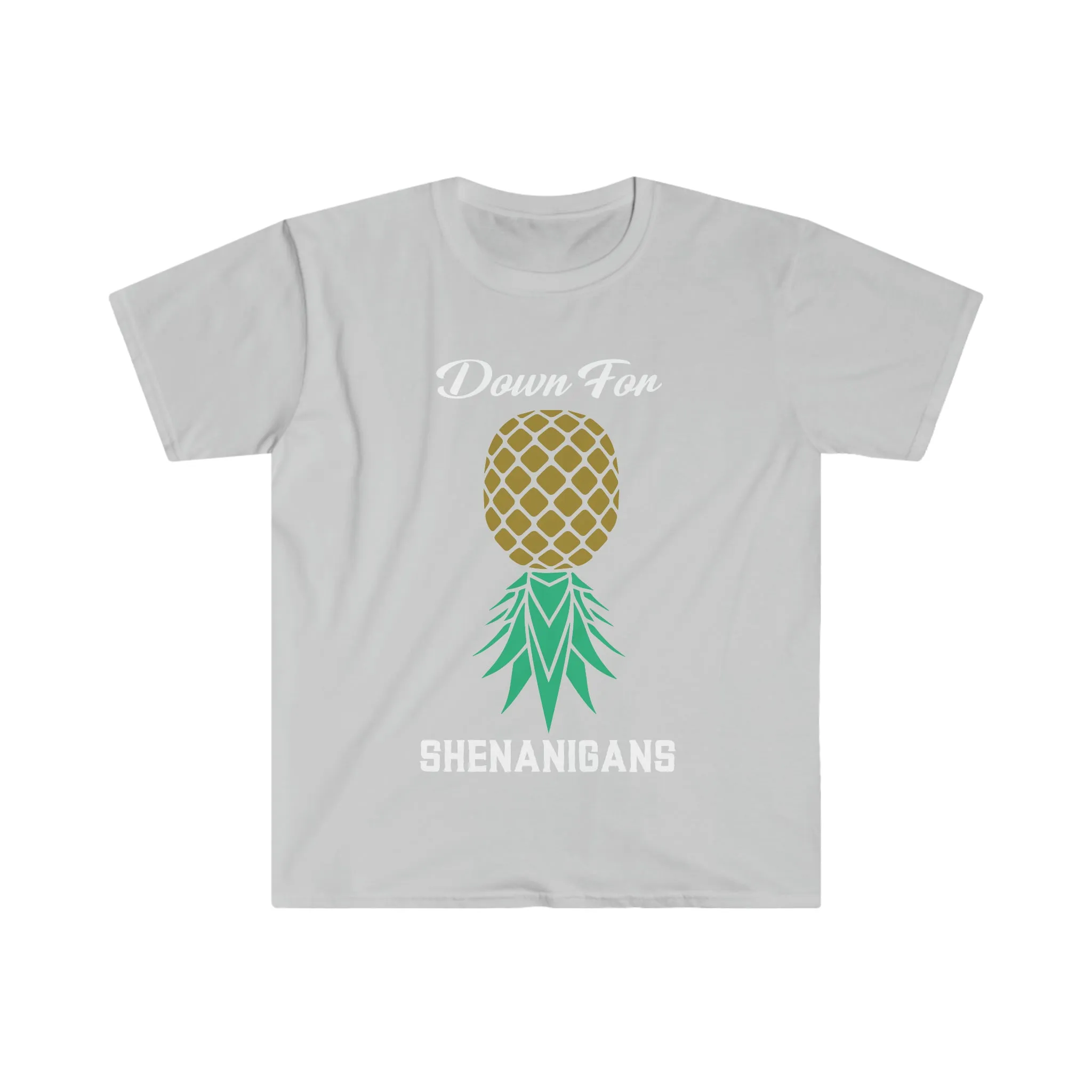 Down For Shenanigans Unisex Softstyle T-Shirt