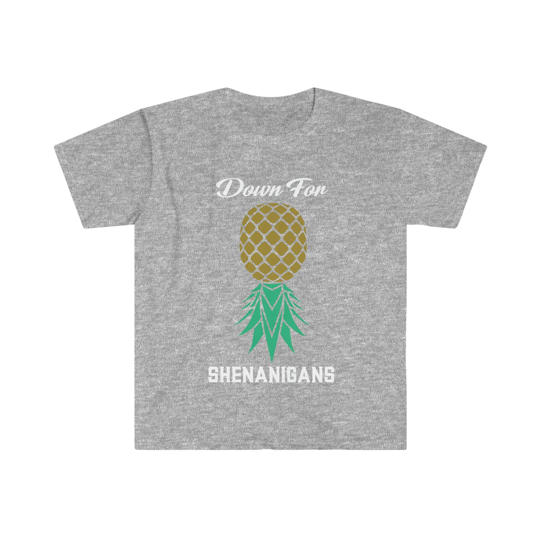 Down For Shenanigans Unisex Softstyle T-Shirt