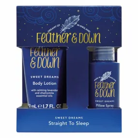 Feather & Down Straight to Sleep Lotion & Pillow Spray Set