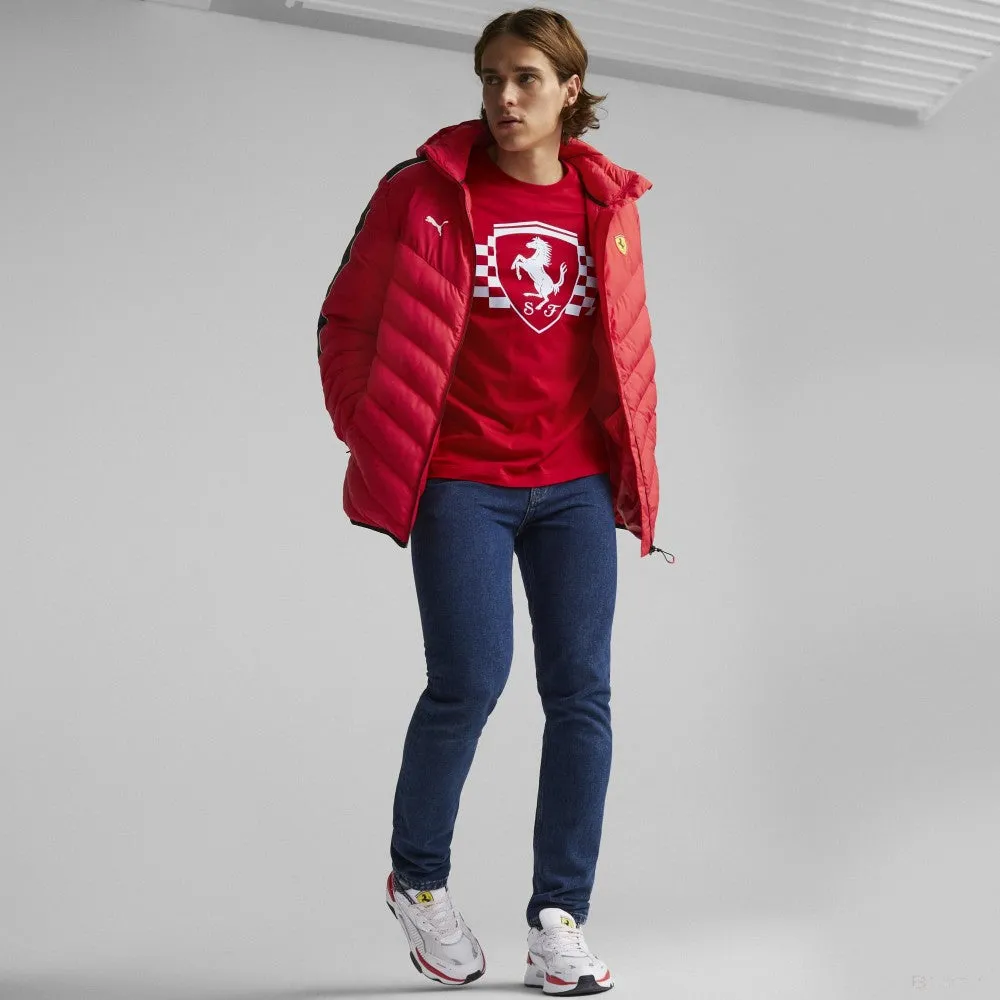 Ferrari Race MT7 Ecolite Down Jacket Rosso Corsa 2022