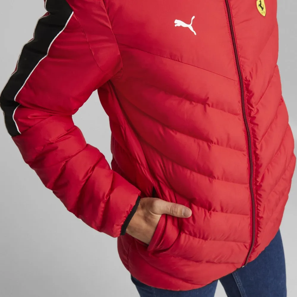 Ferrari Race MT7 Ecolite Down Jacket Rosso Corsa 2022