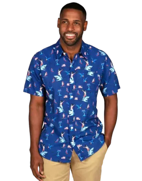 Fin Riding Founder Button Down