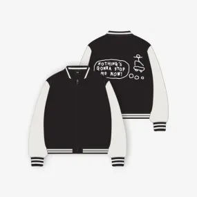KickFlip - [Flip it, Kick it! POP-UP STORE MD] KNITTED VARSITY JACKET