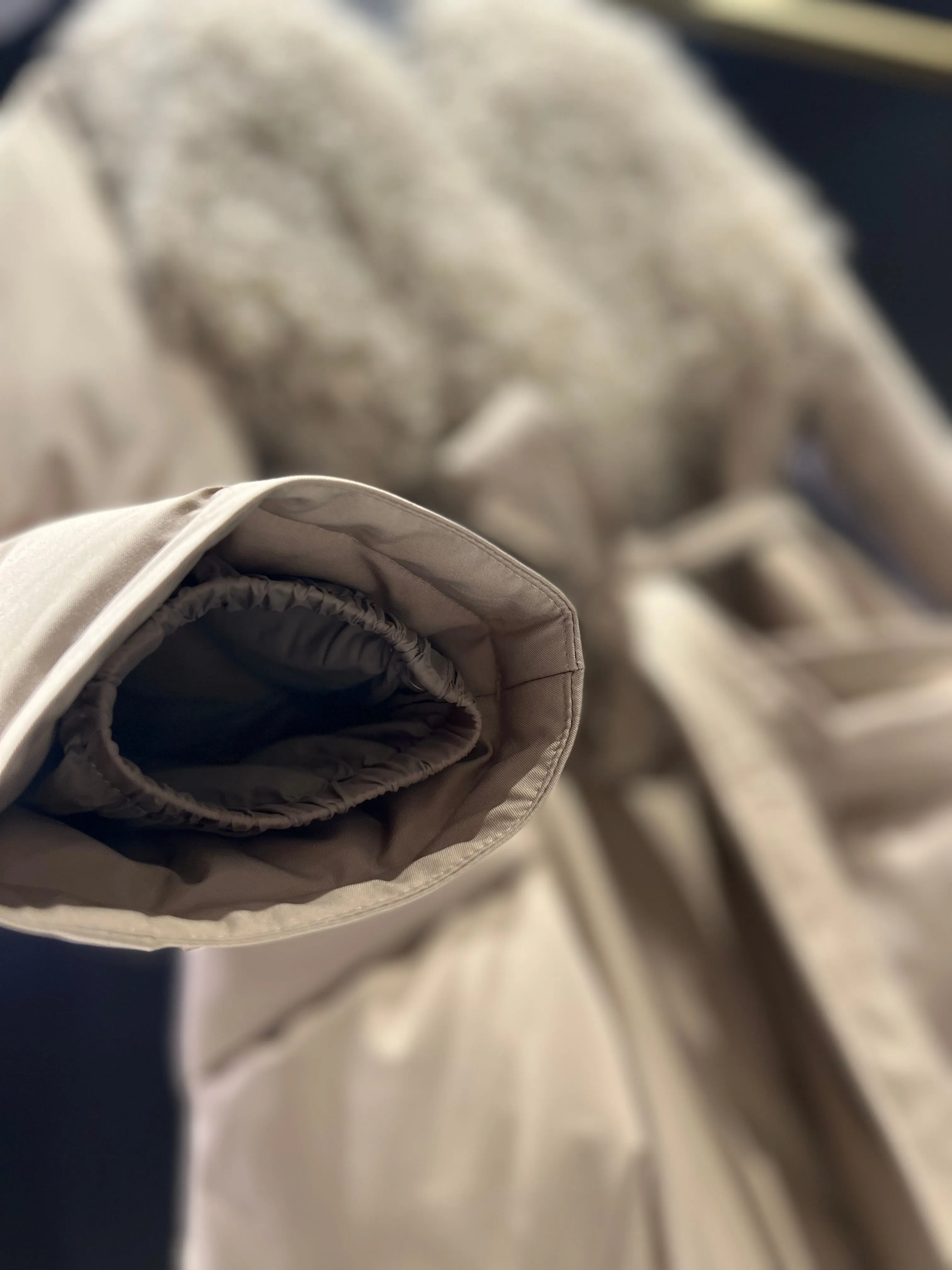 Lama Wool Down Insulated Coat