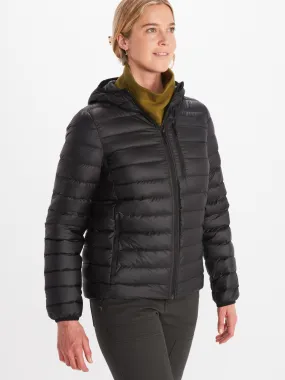 Marmot Highlander Down Hoody Women's Small Black Past Season Open Box