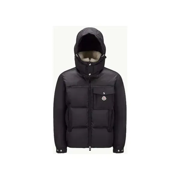 Moncler Braye Short Down Jacket Black