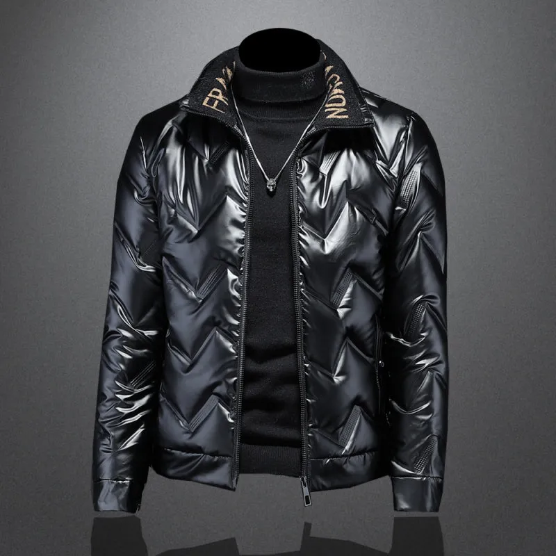 Motorcycle jacket down jacket