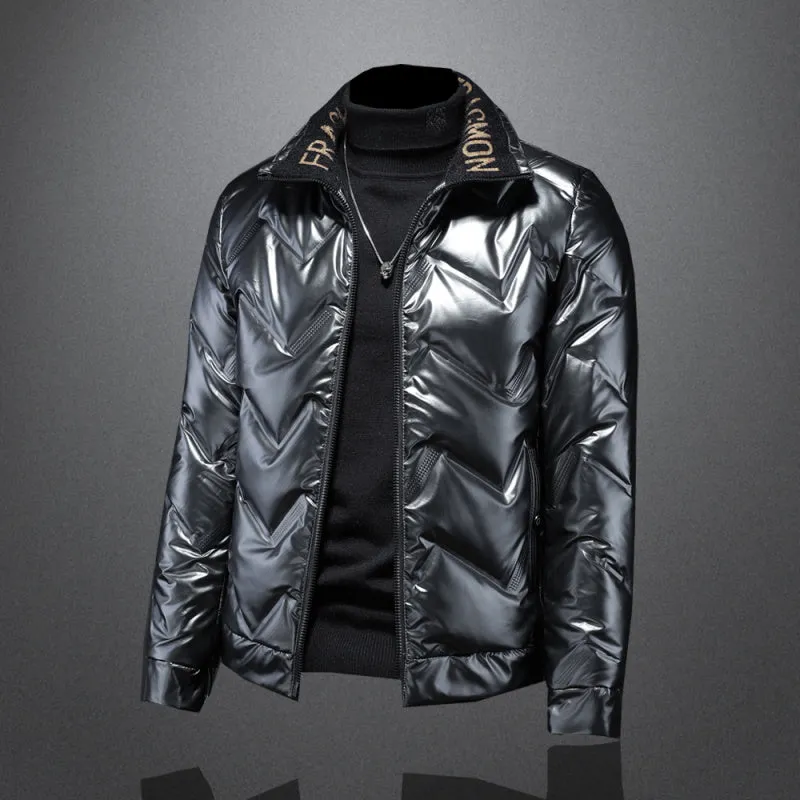 Motorcycle jacket down jacket