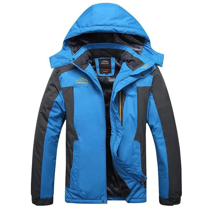 Mountainskin Men's Winter Fleece Thermal Windbreaker Jackets For Outdoor