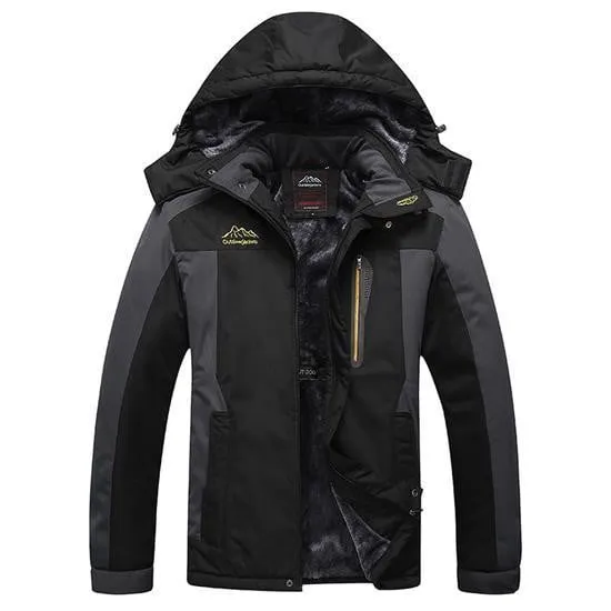 Mountainskin Men's Winter Fleece Thermal Windbreaker Jackets For Outdoor