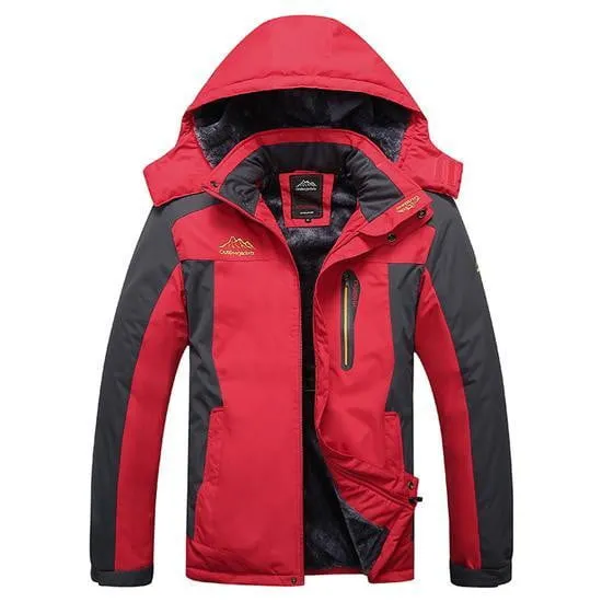 Mountainskin Men's Winter Fleece Thermal Windbreaker Jackets For Outdoor