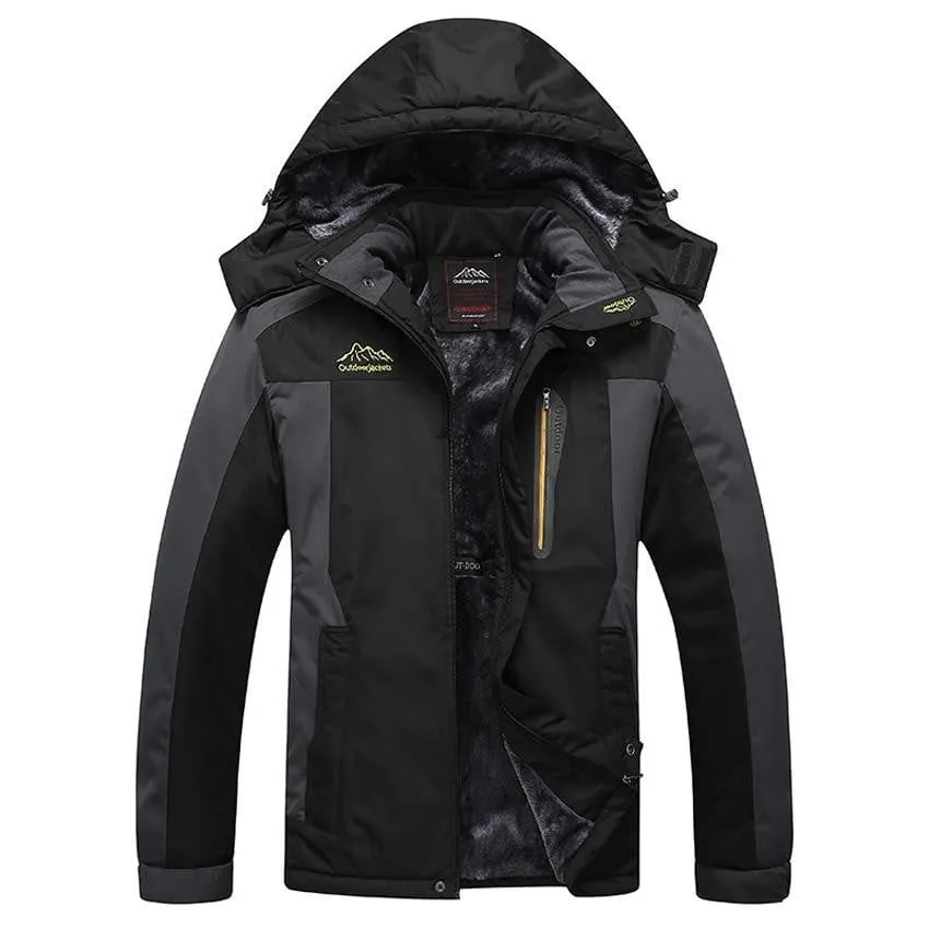 Mountainskin Men's Winter Fleece Thermal Windbreaker Jackets For Outdoor
