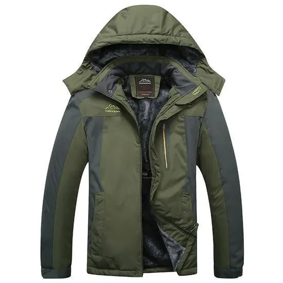 Mountainskin Men's Winter Fleece Thermal Windbreaker Jackets For Outdoor