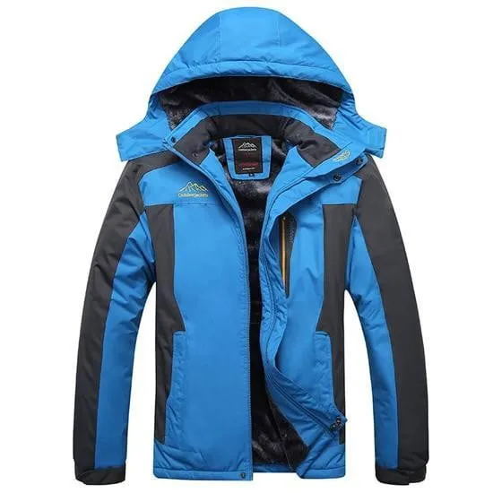 Mountainskin Men's Winter Fleece Thermal Windbreaker Jackets For Outdoor
