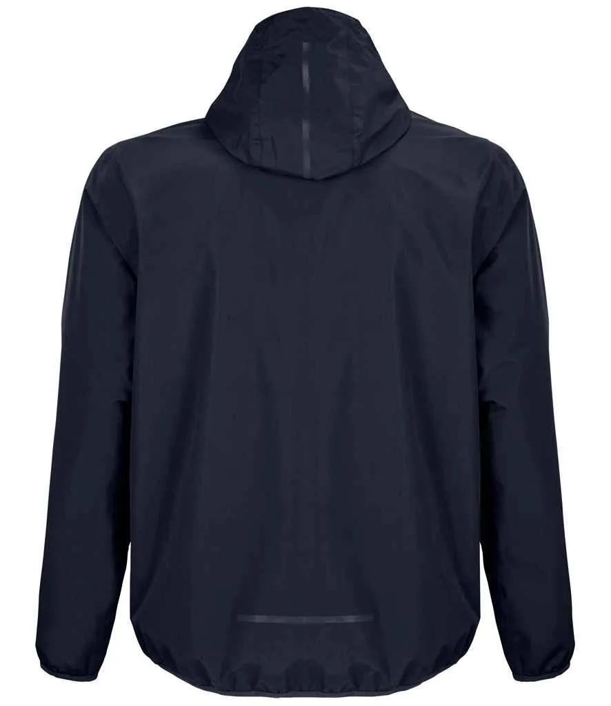 NEOBLU Unisex Andrea Waterproof Windbreaker Jacket | Night Blue