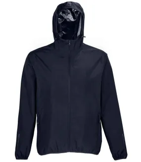 NEOBLU Unisex Andrea Waterproof Windbreaker Jacket | Night Blue