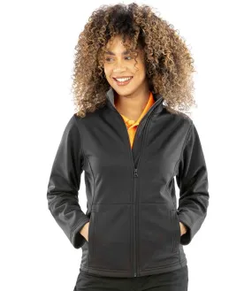 Result Core Ladies Soft Shell Jacket | Black
