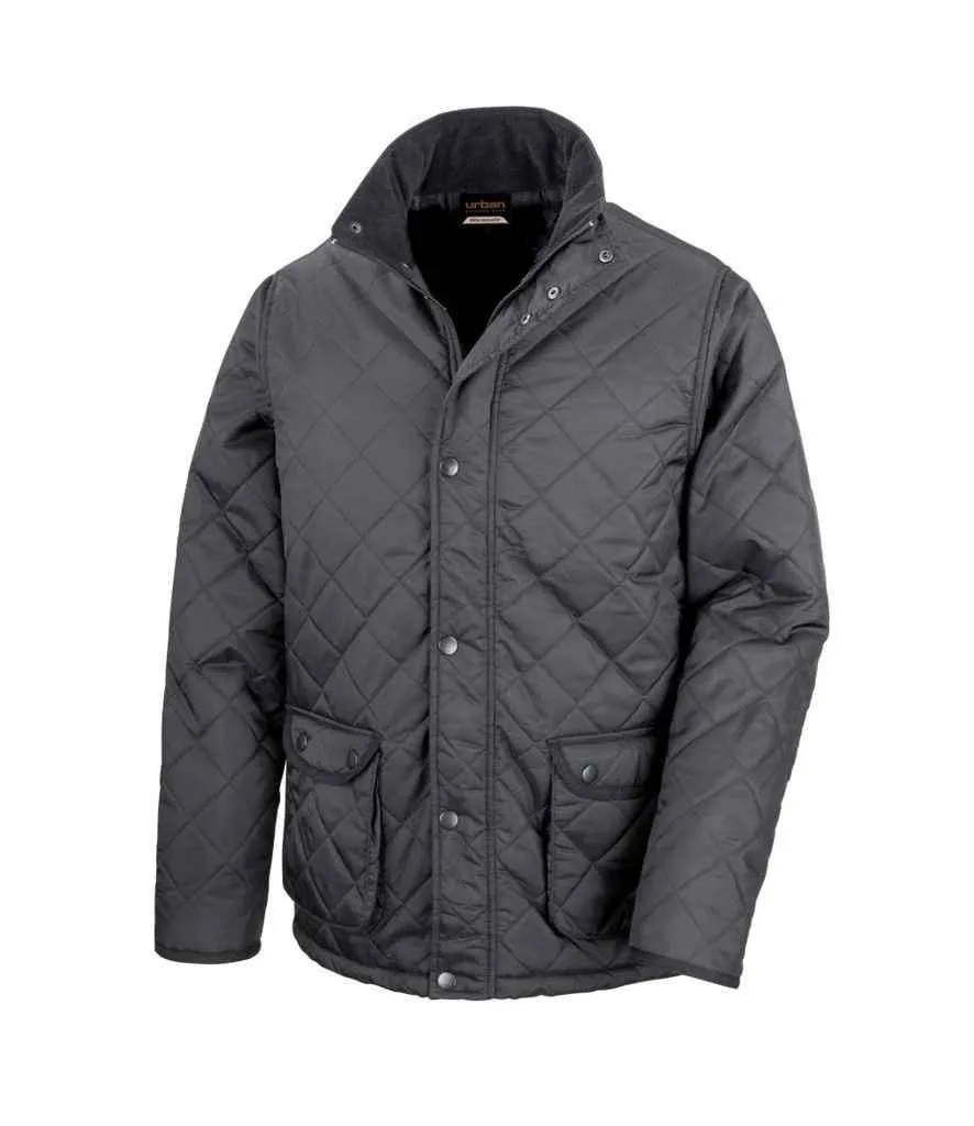 Result Urban Cheltenham Jacket | Black