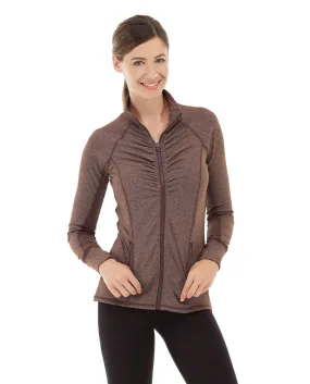 Riona Full Zip Jacket-M-Brown