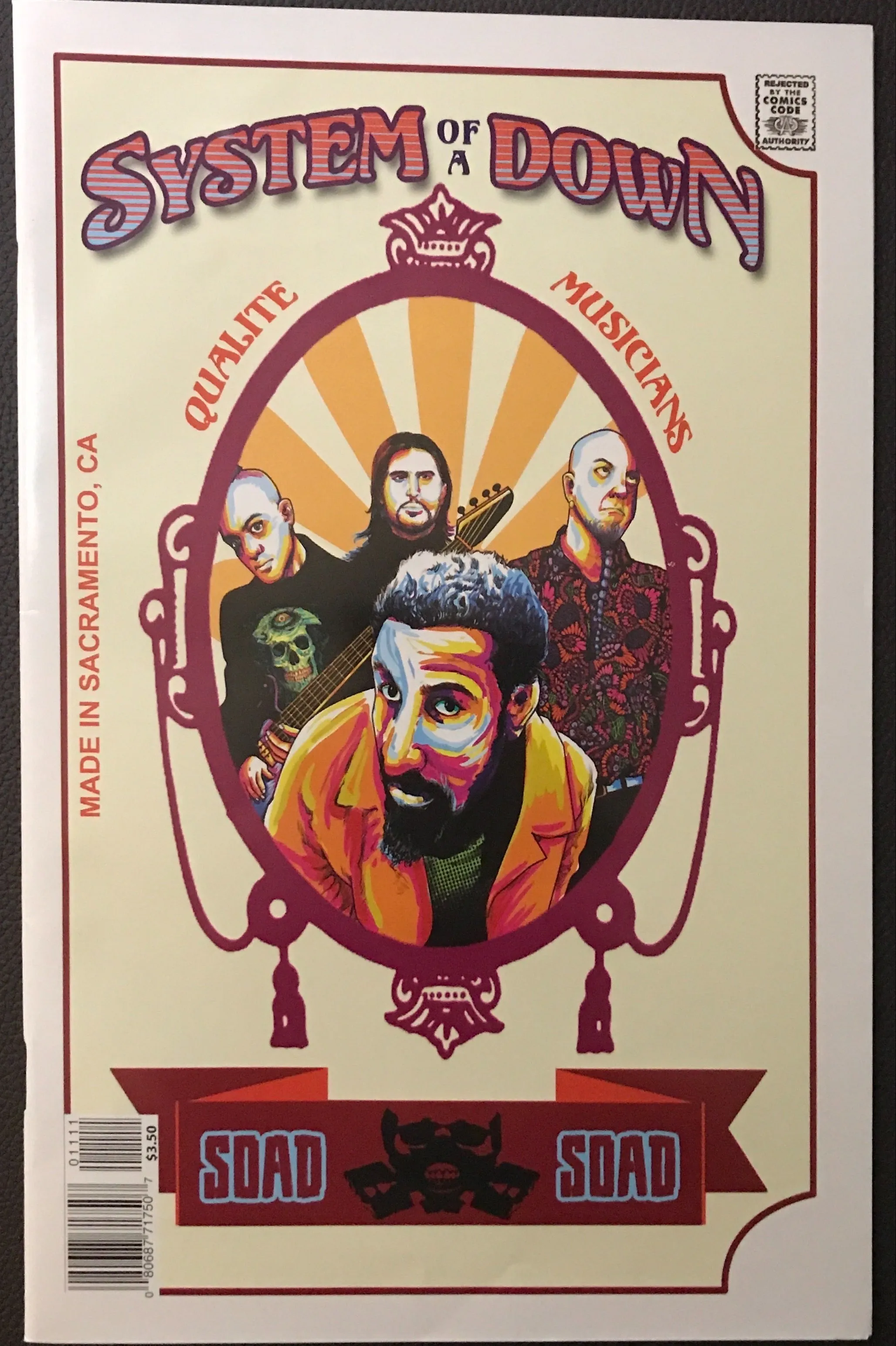 Rock and Roll Biography # 11: System of Down VF (8.0)