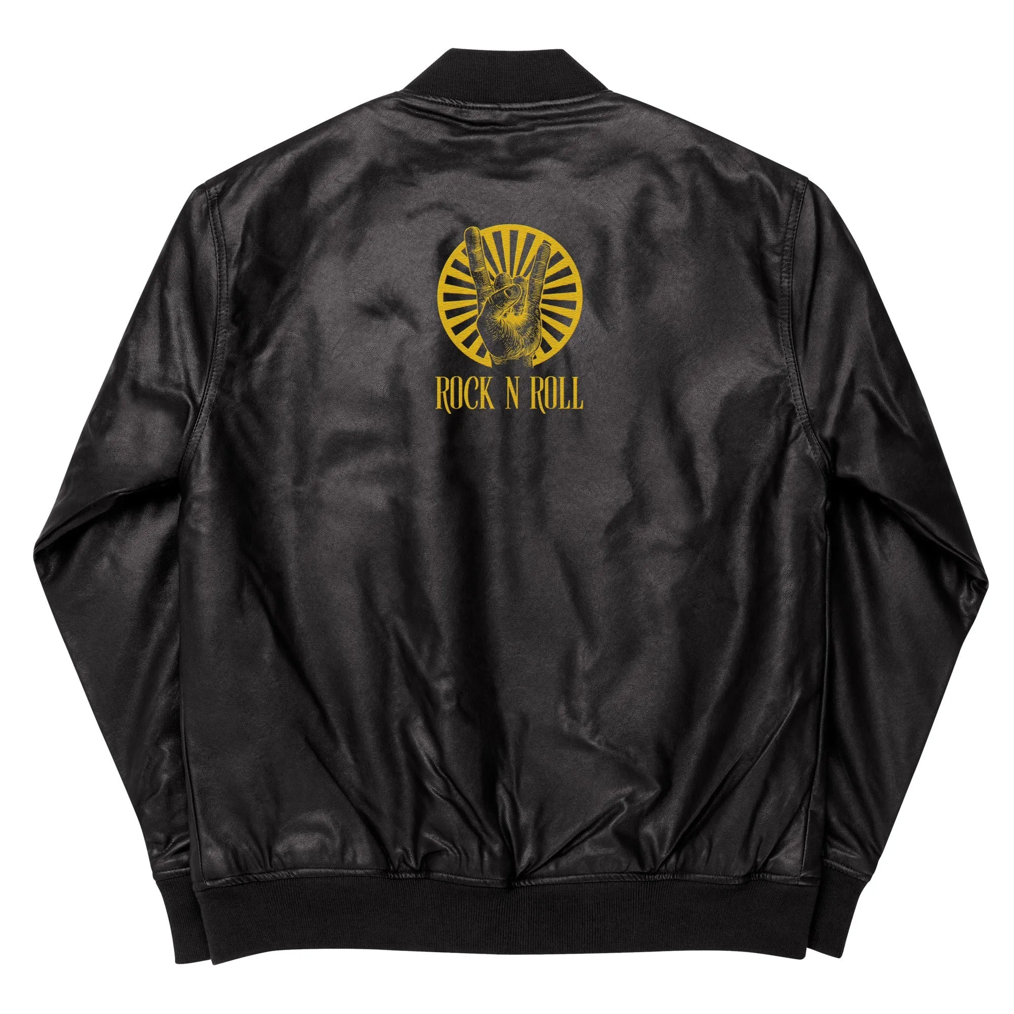 Rock N Roll Faux Leather Jacket