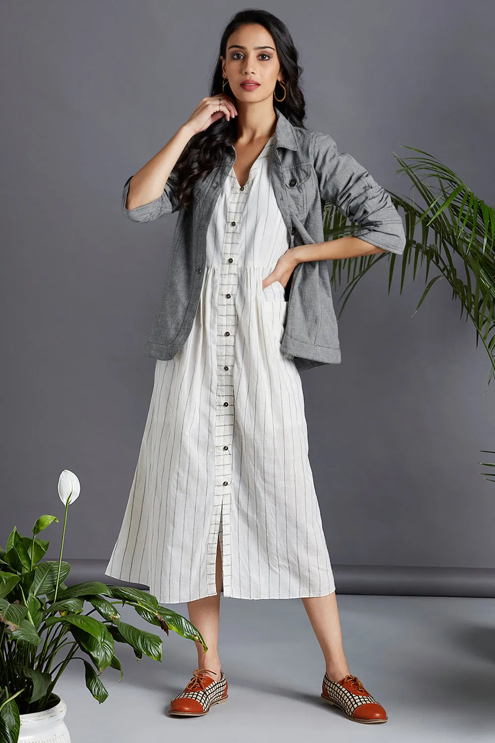 short button down jacket - onyx & voyages