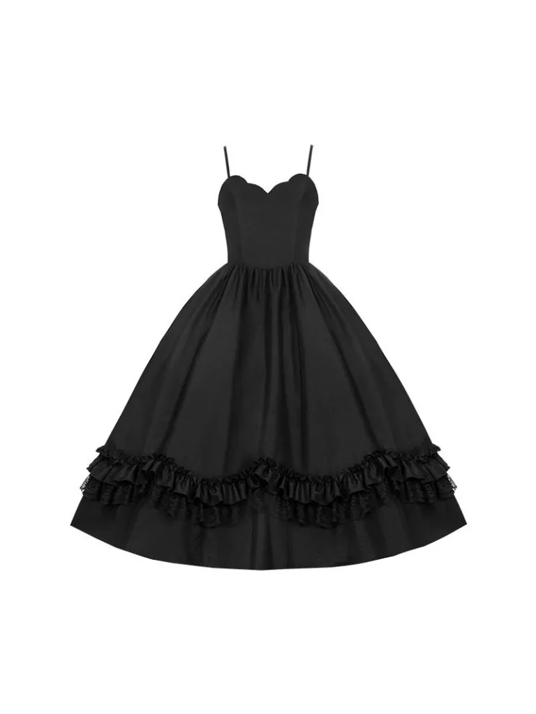 Sleeves Symphony Suspended Jacket Dress Gothic Night Short Long