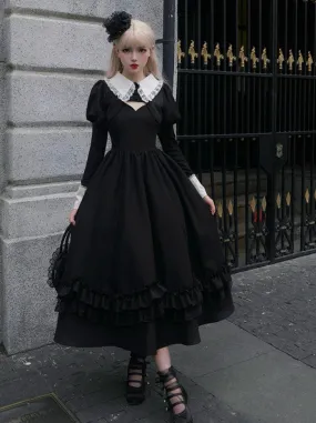 Sleeves Symphony Suspended Jacket Dress Gothic Night Short Long