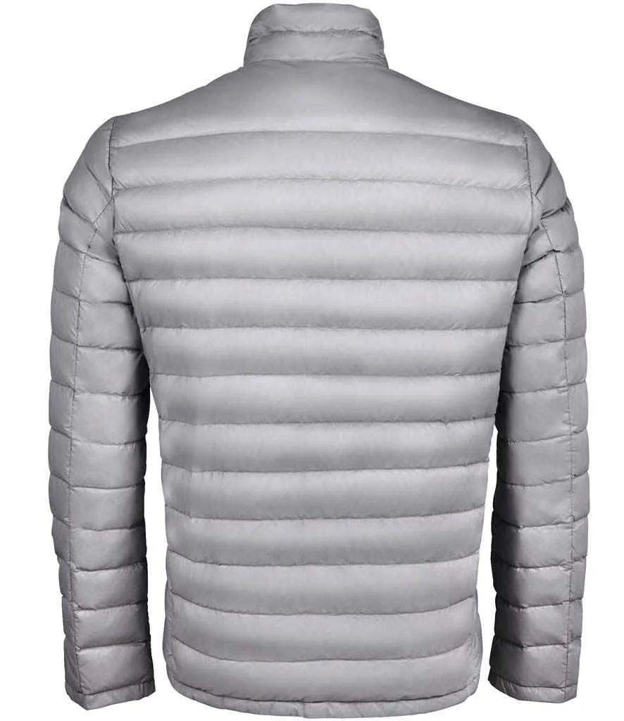 SOL'S Wilson Lightweight Padded Jacket | Metal Grey