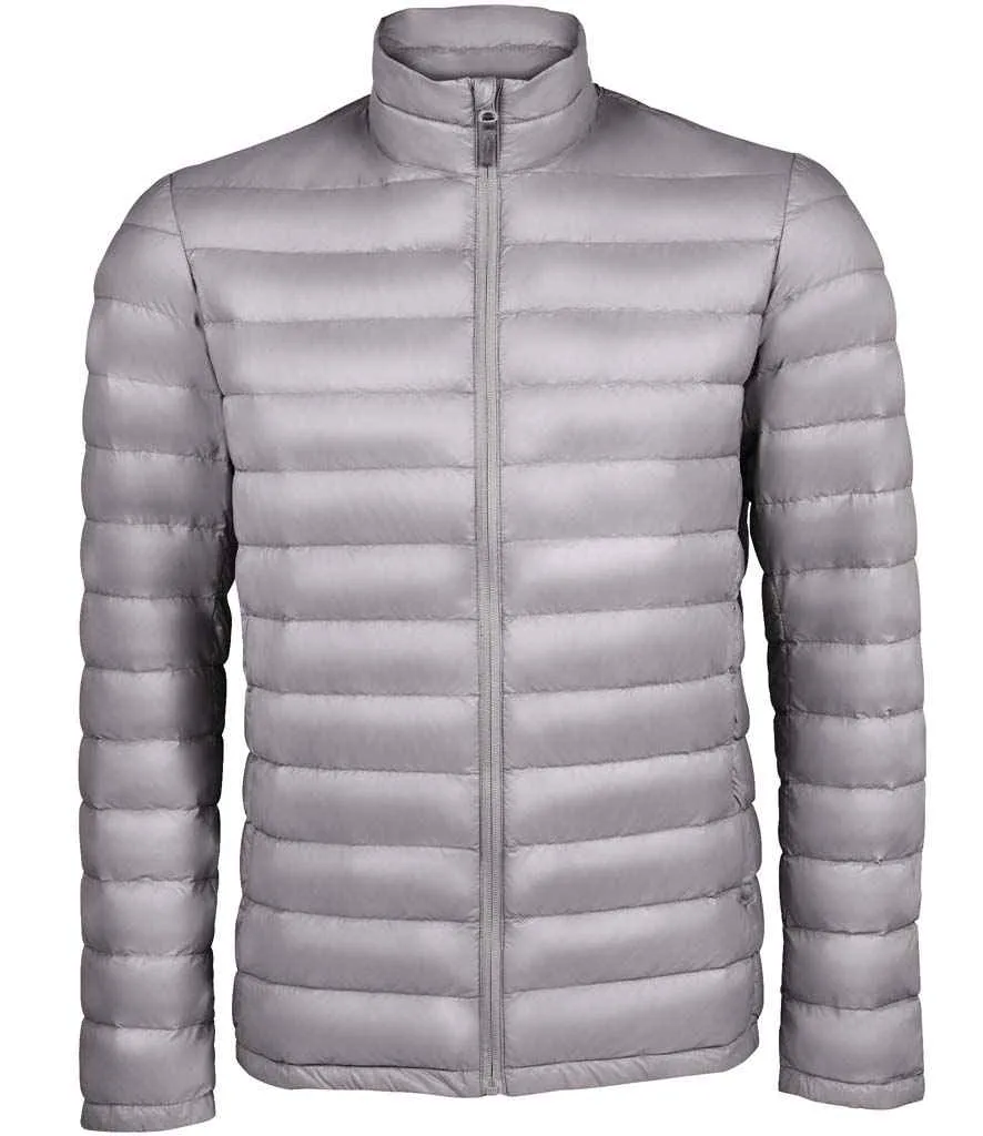 SOL'S Wilson Lightweight Padded Jacket | Metal Grey