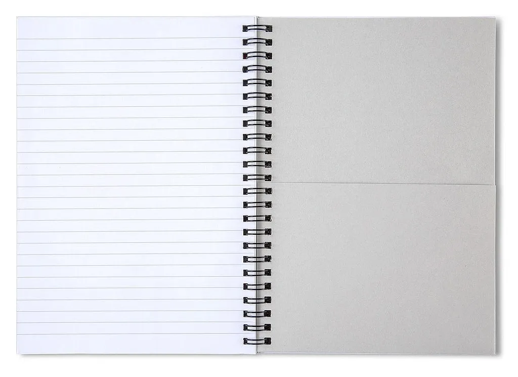Up And Down  - Spiral Notebook
