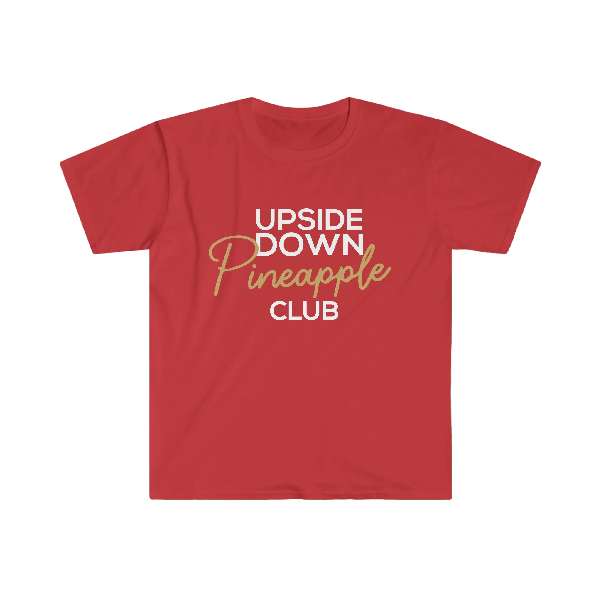 Upside Down Pineapple Club Unisex Softstyle T-Shirt
