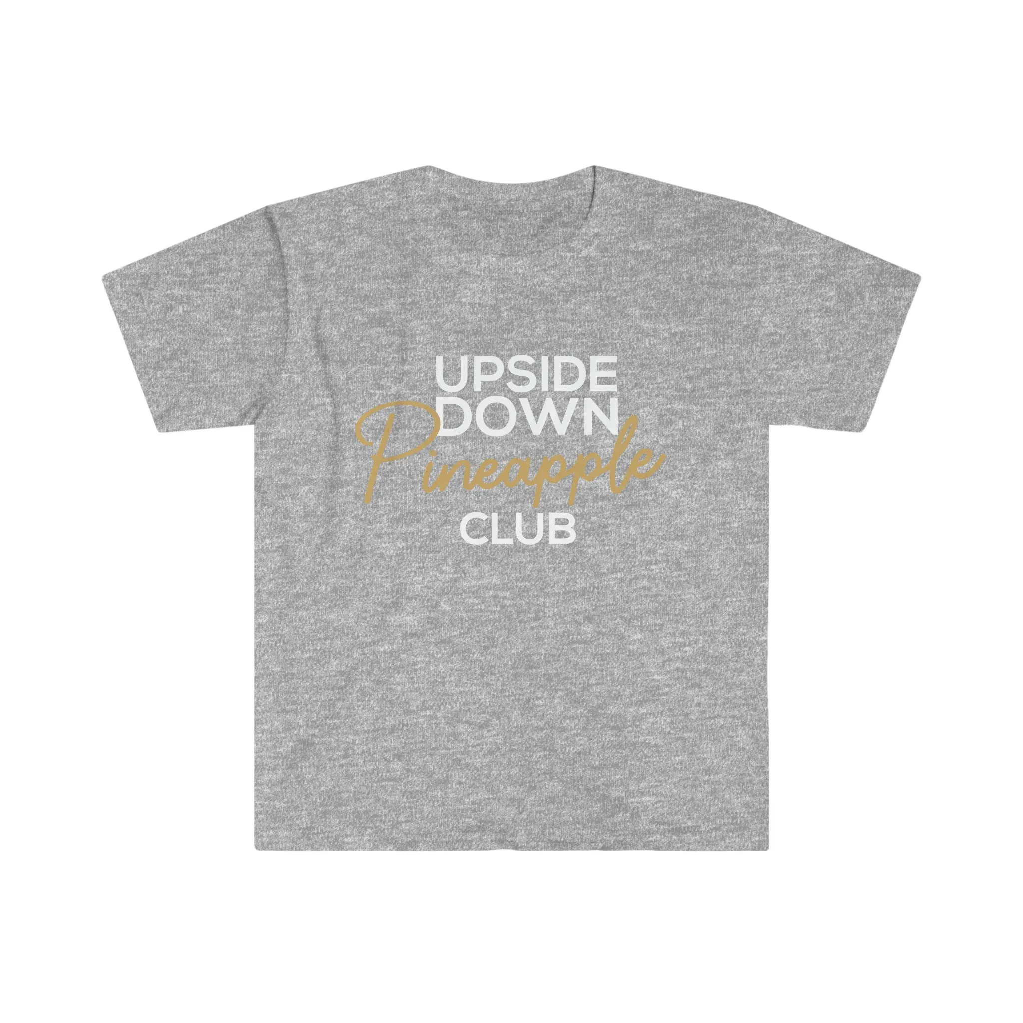 Upside Down Pineapple Club Unisex Softstyle T-Shirt