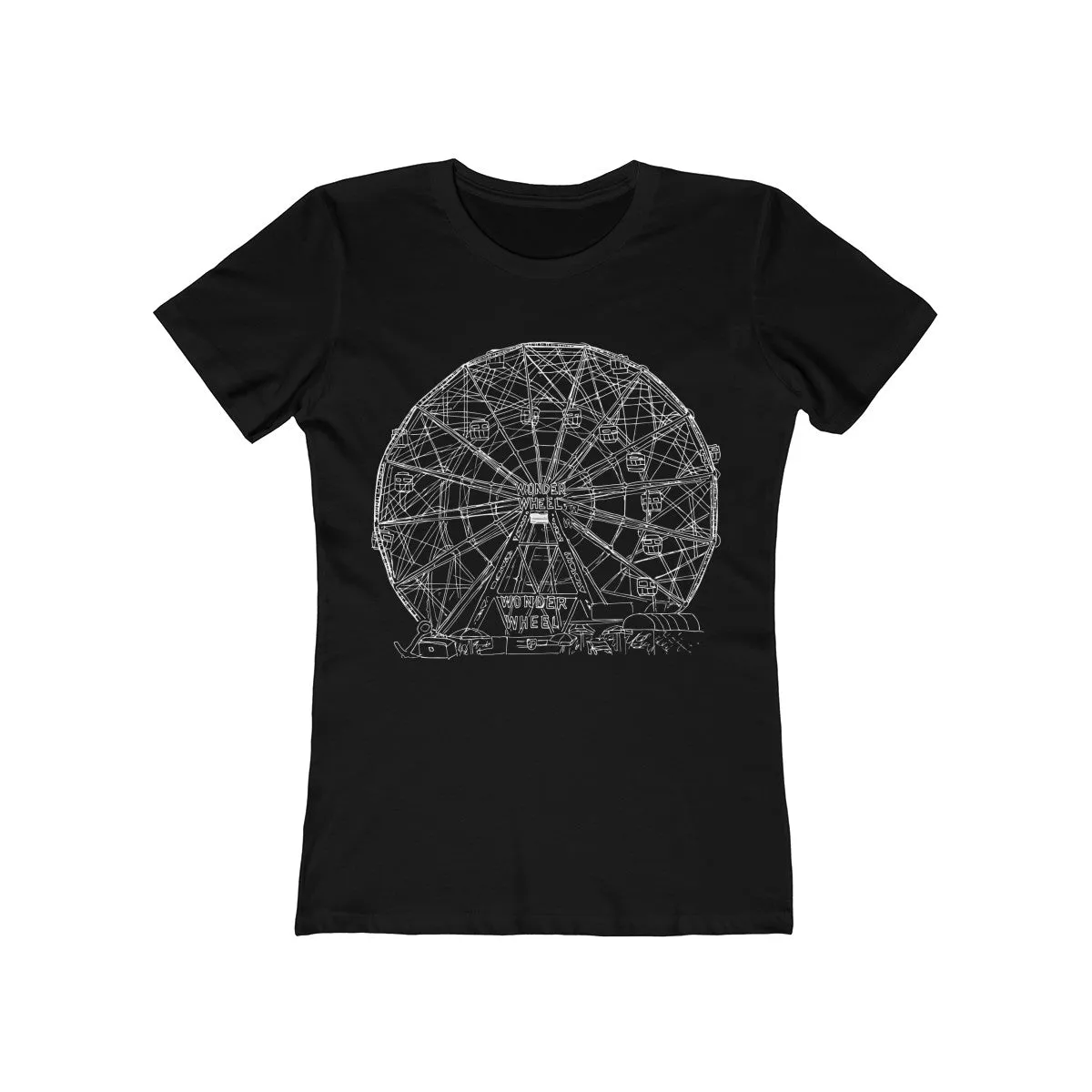 Wonder Wheel - Women's The Boyfriend Tee
